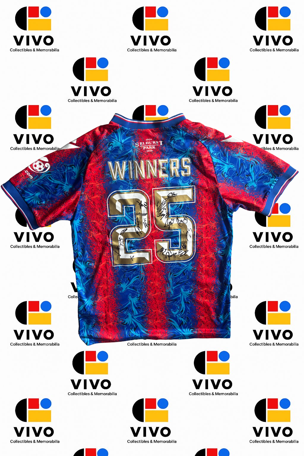 senza-titolo-1-6.png MULTI SIGNED Crystal Palace FA Cup Winners 25 Squad 2024/25 Football Shirt - Image 1